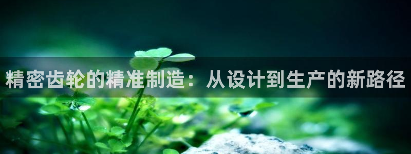 彩神大发云：精密齿轮的精准制造：从设计到生产的新路径
