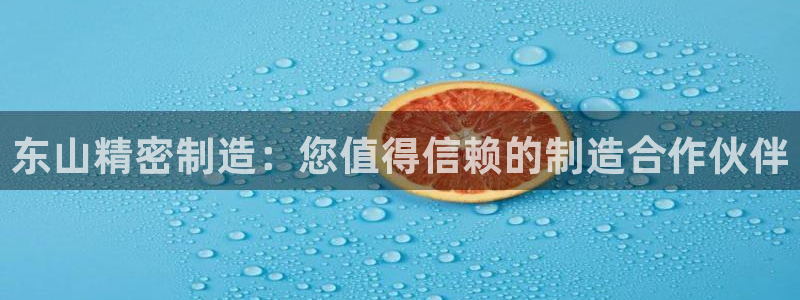 彩神赢的钱是哪里来的：东山精密制造：您值得信赖的制造合作伙伴