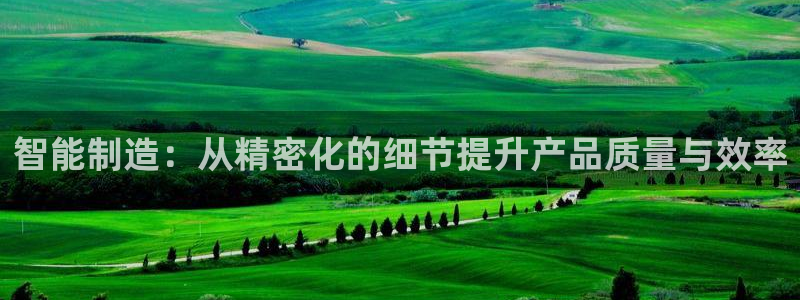 下载彩神通关注金码：智能制造：从精密化的细节提升产品质量与效率