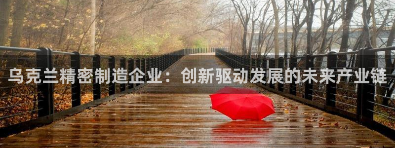 彩神ix官网：乌克兰精密制造企业：创新驱动发展的未来产业链